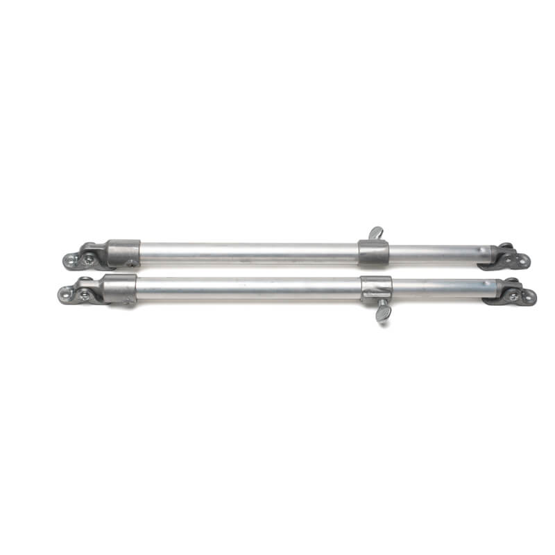 Closeup of Aluminium Bermuda Shutter Support Arm.