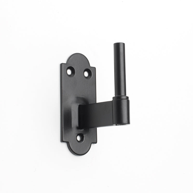 Closeup of Standard Duty Plate Pintel with black powder coating.