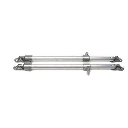 Closeup of Aluminium Bermuda Shutter Support Arm.