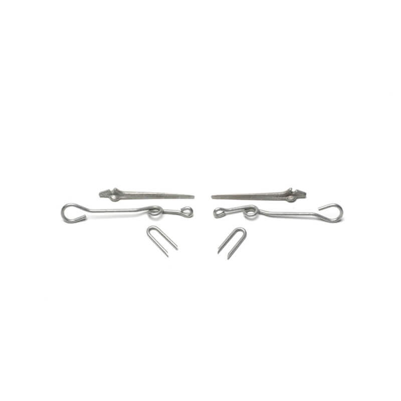 Closeup of New England Spring Latches.
